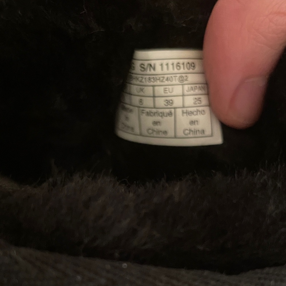 UGG Black Mini Boots - Picture 7 of 8